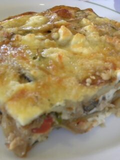 Vegetable Millefeuilles closeup image