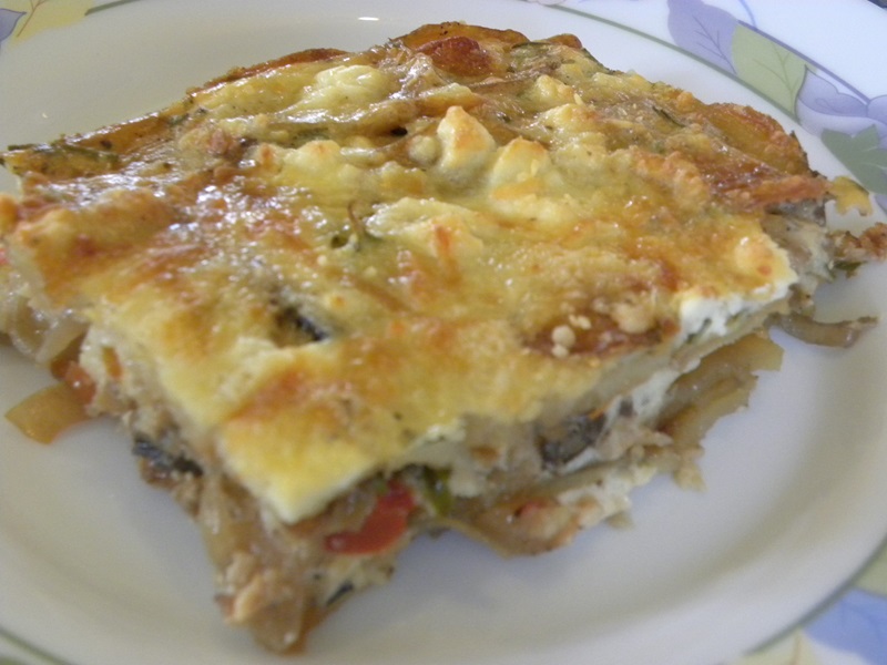 Vegetable Millefeuilles closeup image