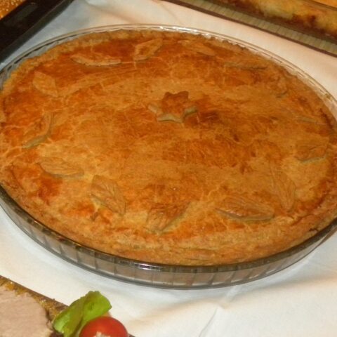 mushroom pie image