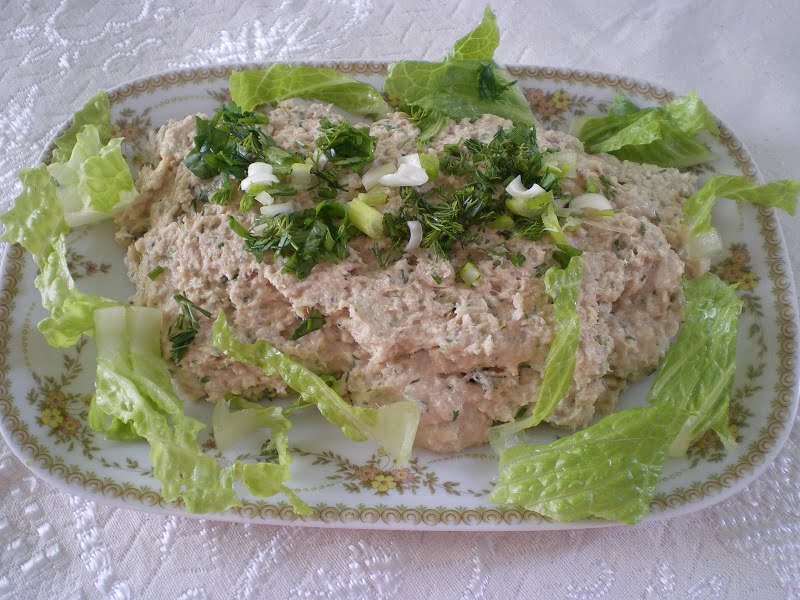 Healthy Tuna Fish Salad and Sandwich