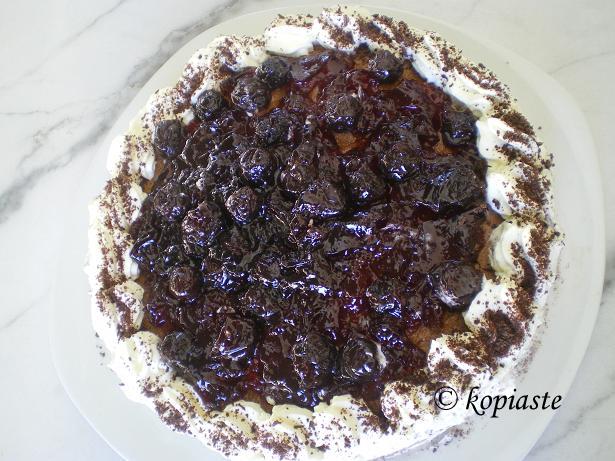 Black Forest with Caramelized Rum Cherries