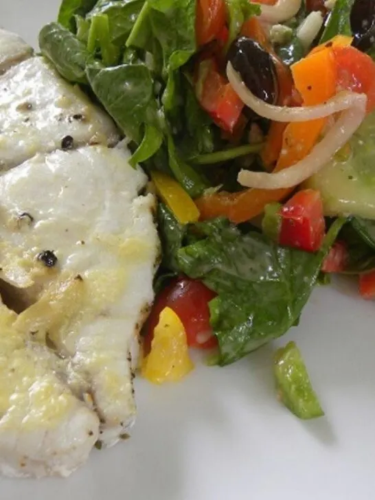 Galeos Marinatos (Greek Marinated Tope Steak)