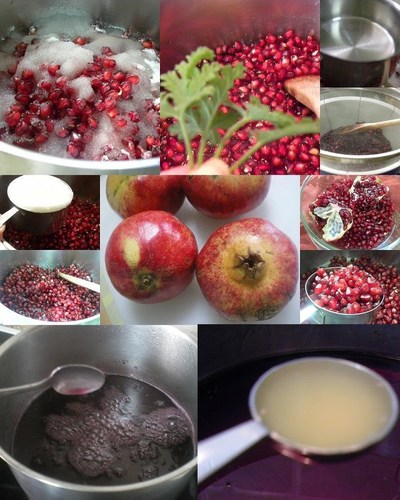 Collage Pomegranade syrup image