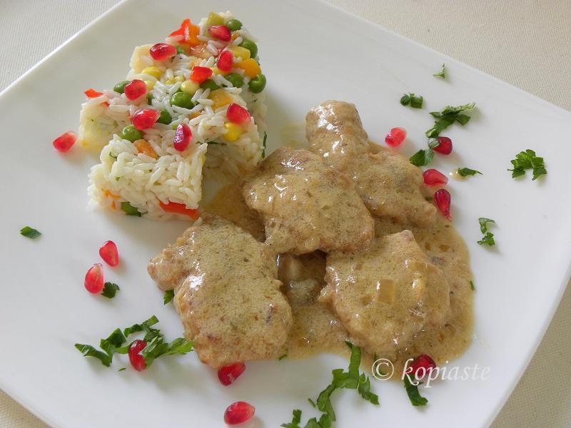 Saffron Yoghurt Chicken Tikka Masala Kopiaste..to Greek Hospitality