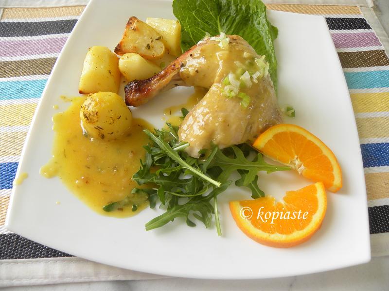 Kotopoulo Portokalato (Chicken with Oranges) and another Giveaway