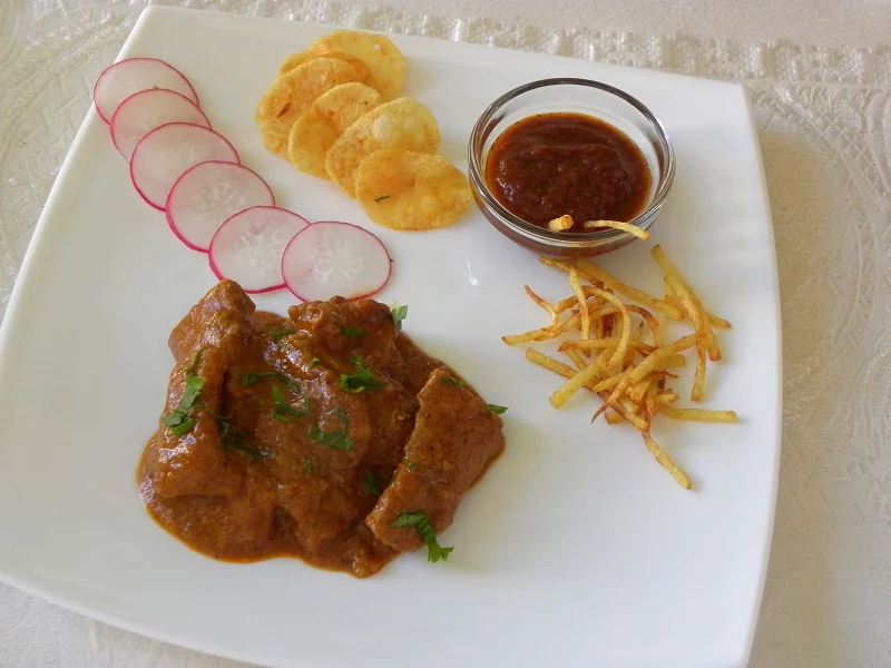 Veal stroganoff photo