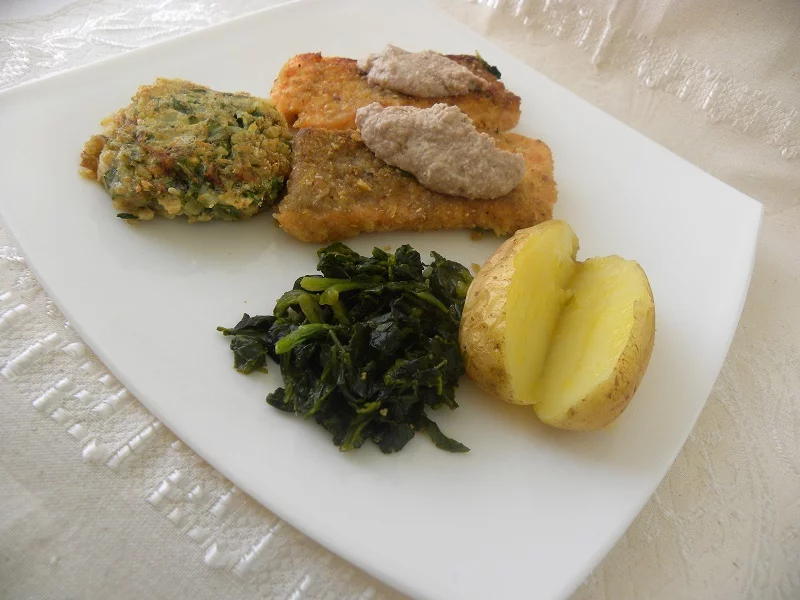 Salmon with Dill and Garlic photo