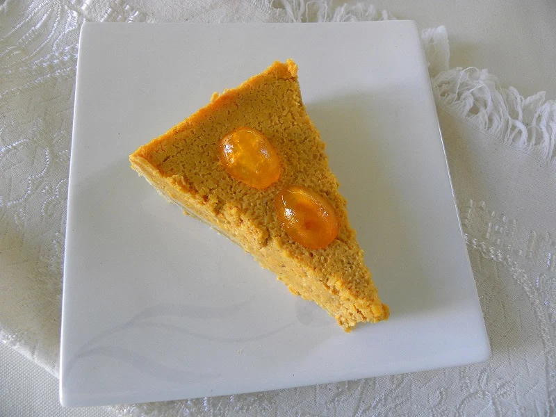 Pumpkin cheesecake Pie  image