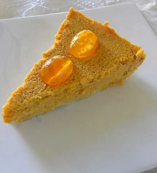 Pumpkin Cheesecake Tart and How to Roast Pumpkin