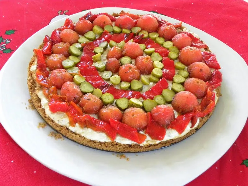 Dakos Greek cheesecake image