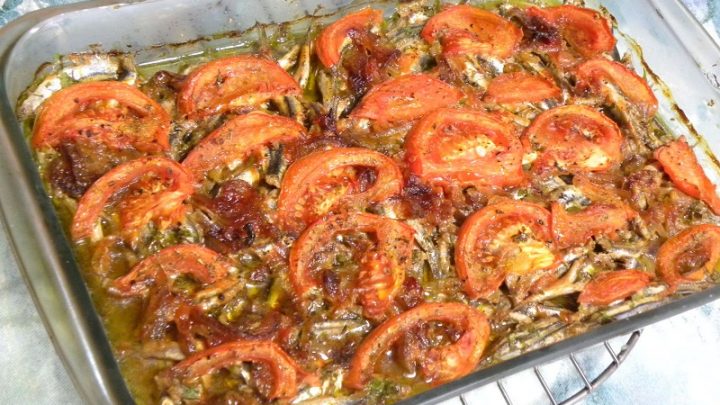 Baked anchovies image