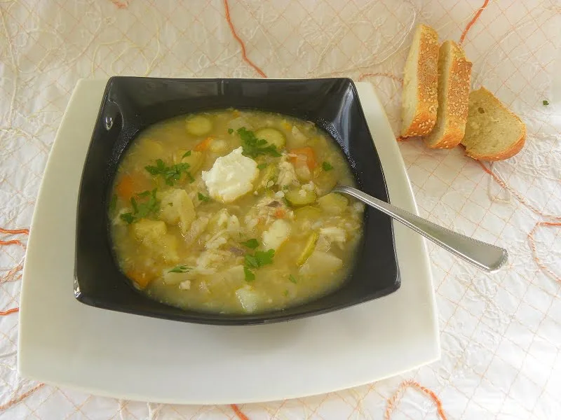 Artichoke Celeriac Soup image