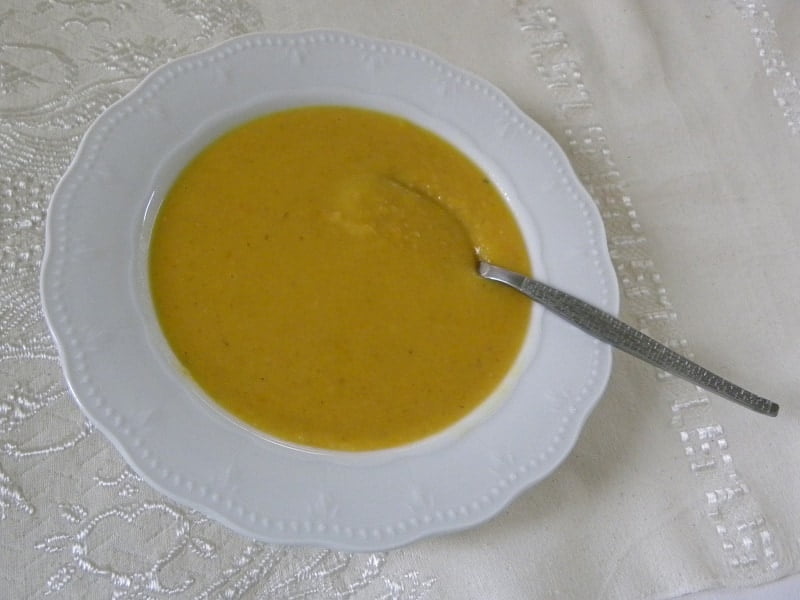 Greek Fava from Santorini with Pumpkin Soup and Fava Dip
