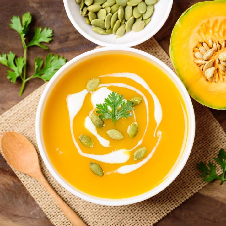 Greek Fava Santorinis with Pumpkin Soup image