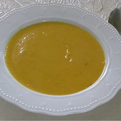 fava and pumpkin soup image