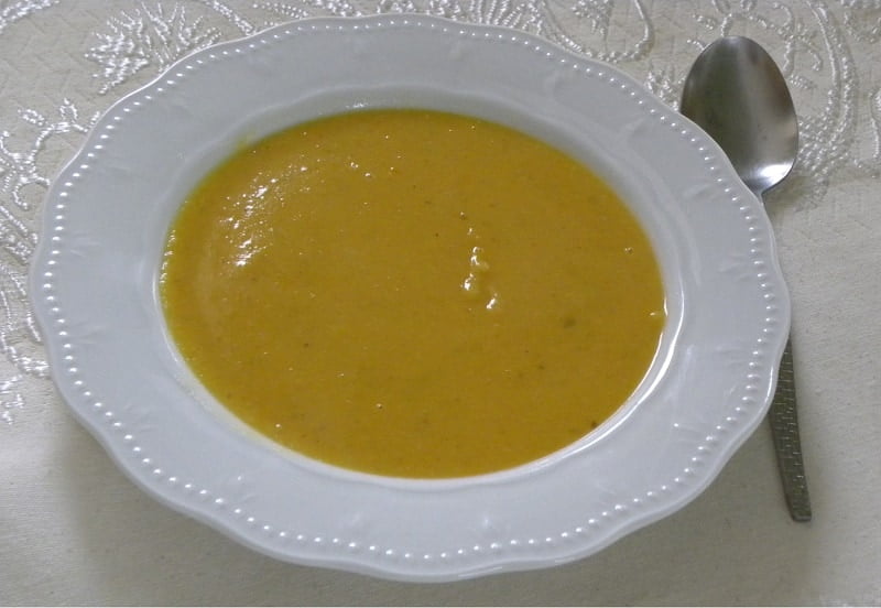 fava and pumpkin soup image