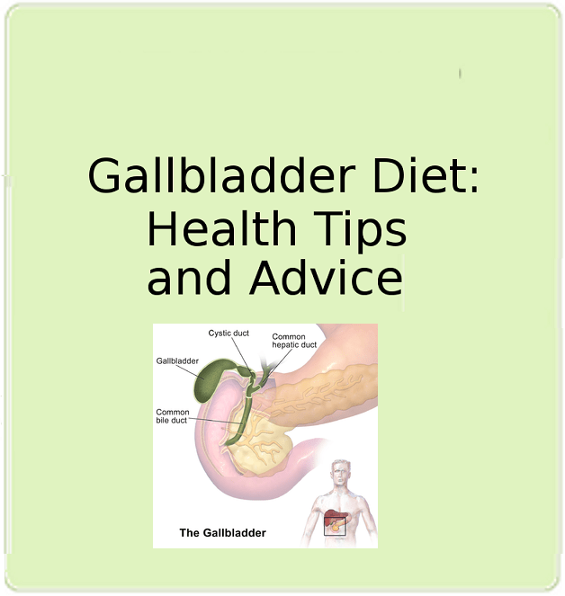 Gallbladder Diet:  Foods for Gallbladder Problems