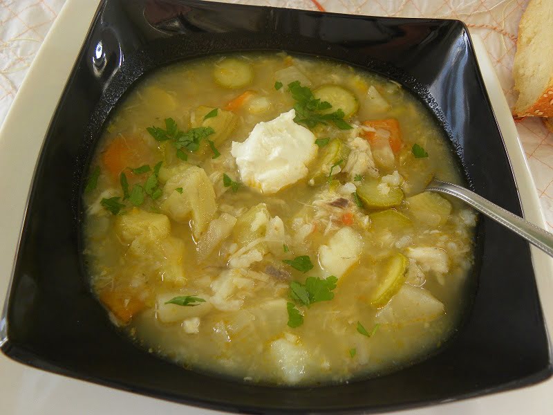 Anginarosoupa: Artichoke & Celeriac Soup