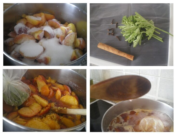 Peach and Nectarine Jam (Marmelada Rodakino & Nektarinia) Kopiaste