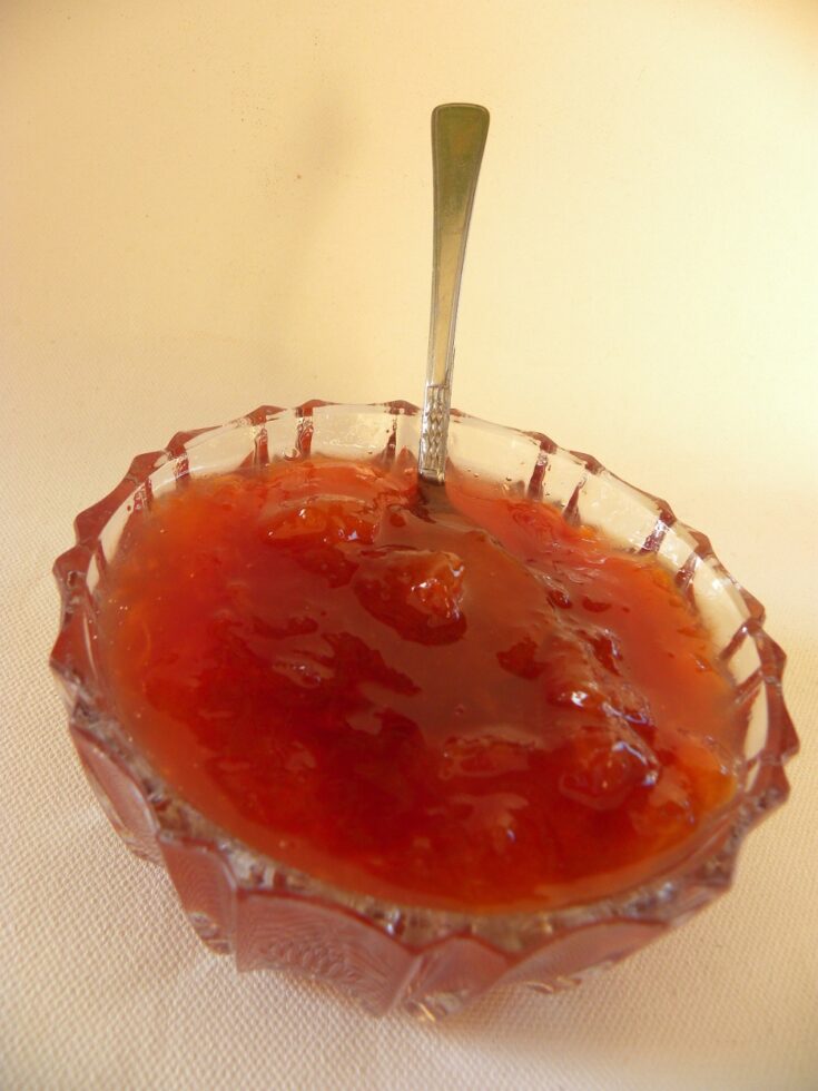 Peach and Nectarine Jam (Marmelada Rodakino & Nektarinia) Kopiaste