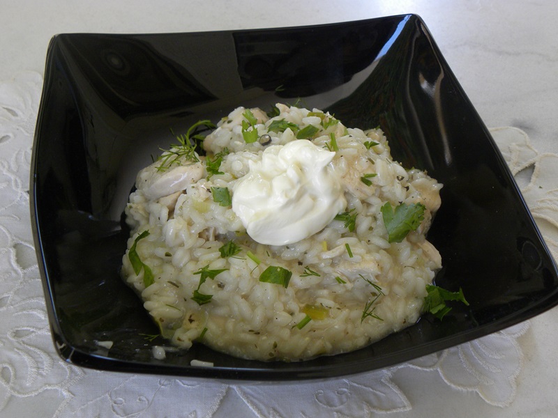 Chicken Tarragon Risotto image