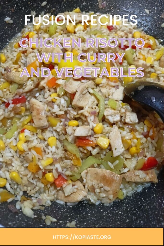 Greek-Style Chicken Tarragon Risotto - Kopiaste..to Greek Hospitality