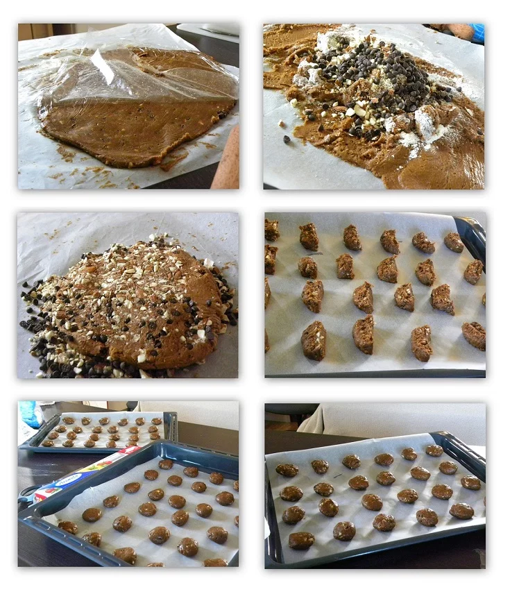 collage Petimezi Chocolate Cookies image