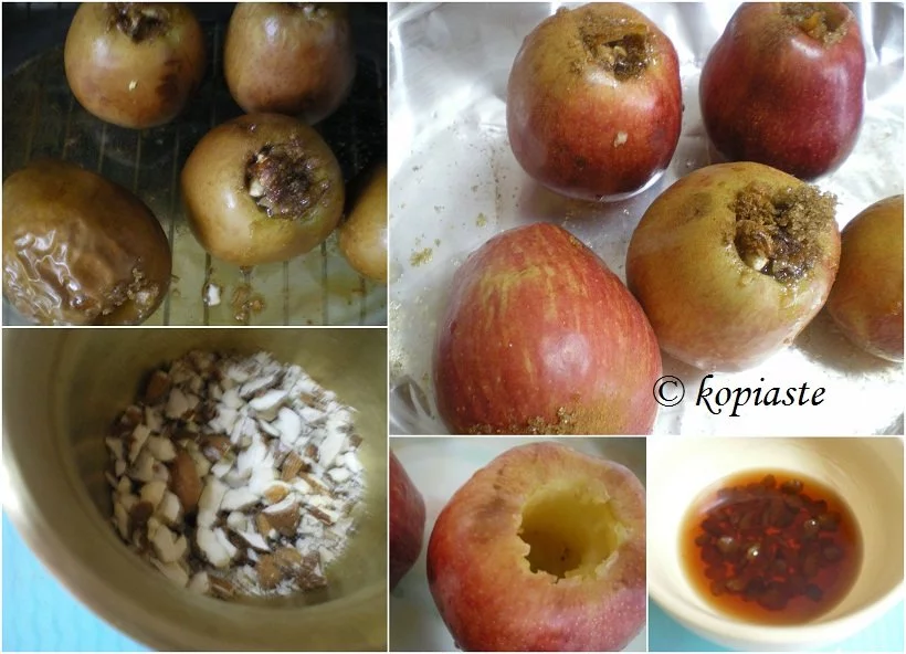 Collage Baked Apples