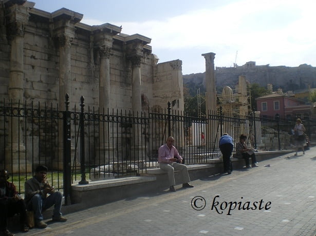 Monastiraki, Hadrian's Library 