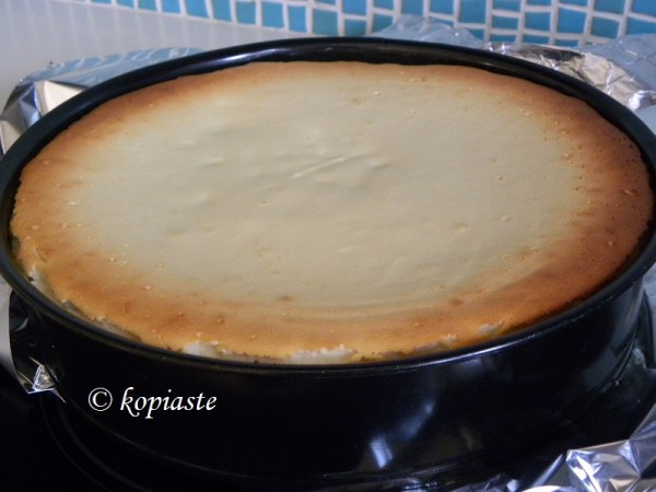 Cheesecake baked