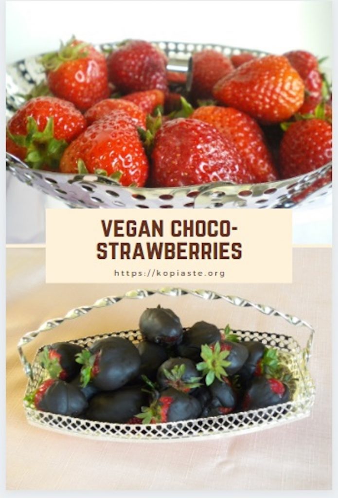 Collage Choco-strawberries image