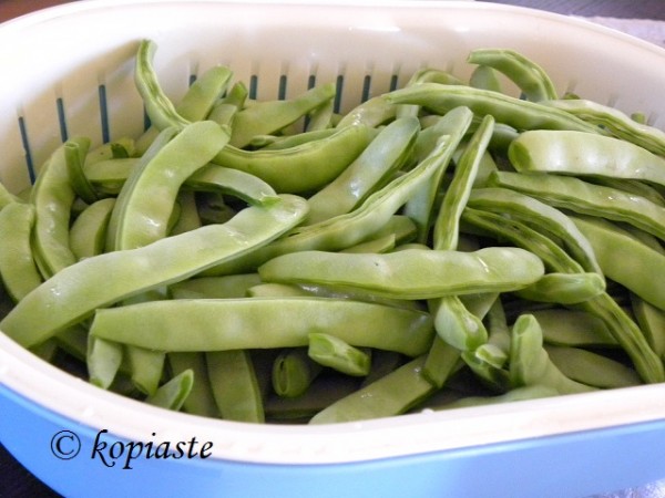 Fassolakia green beans