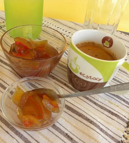 Aromatic mini Watermelon Rinds Fruit Preserve