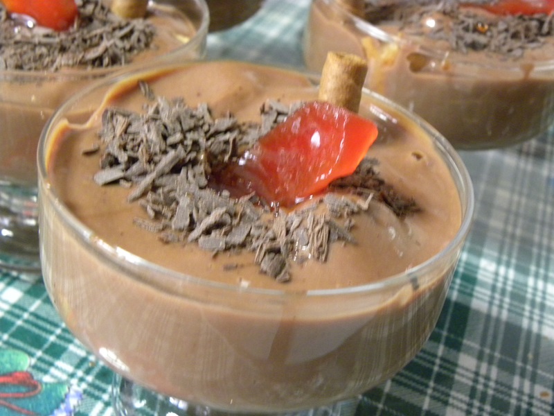 Lemon Posset with Chocolate and Quince image