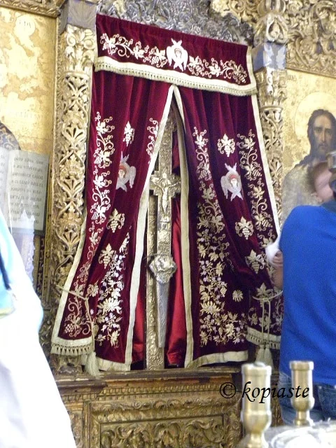 The Holy Cross at Omodos