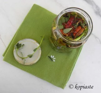 Pickled purslane