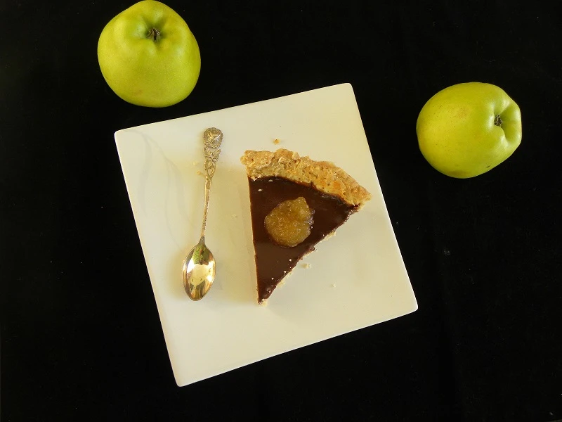 Apple Chocolate Tart image
