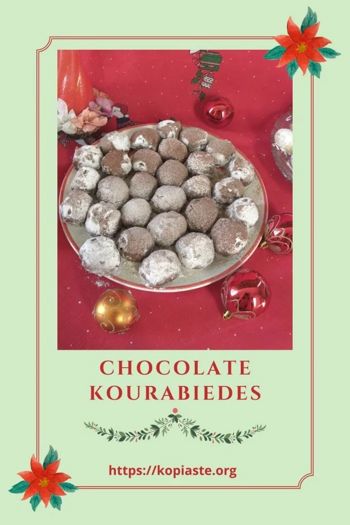 Collage Chocolate Kourabiedes image