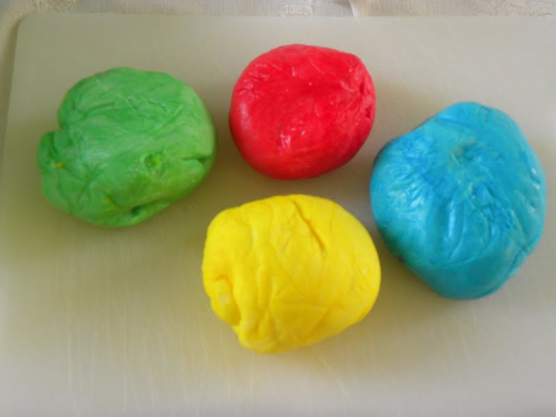 Colourful sugar paste image