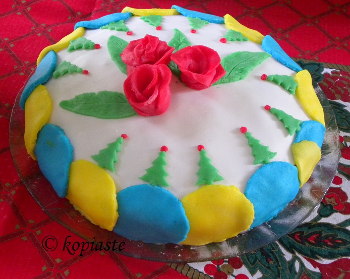 How to make Sugar Paste or Rolled Fondant Kopiaste..to Greek Hospitality