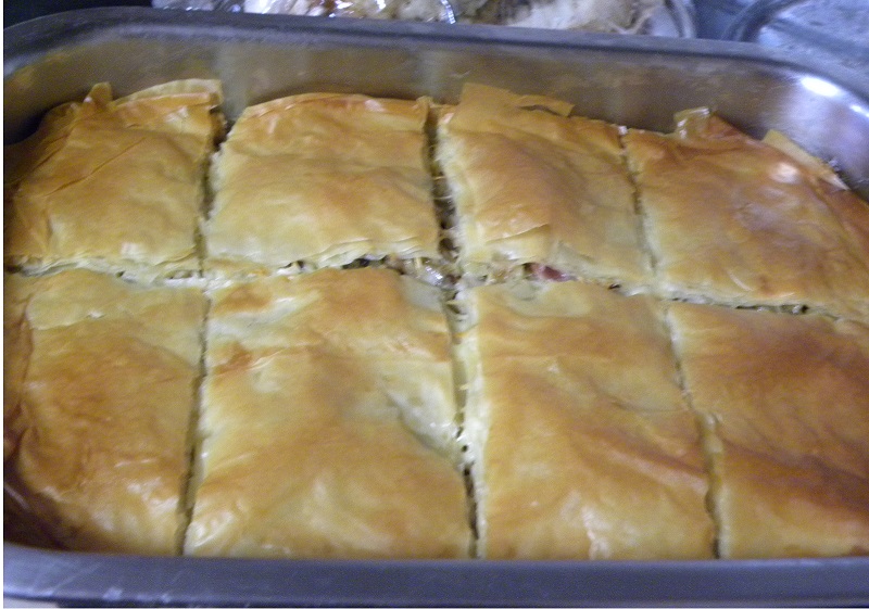 Turkey pie with leftovers image