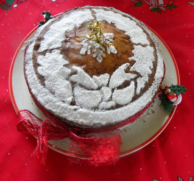 Traditional Vassilopita Cake