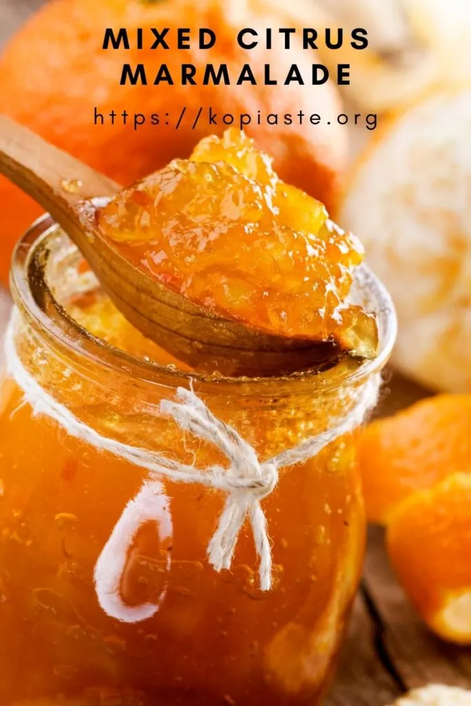 Collage Mixed citrus marmalade image