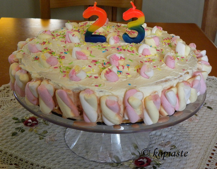 23 years old Elias cake