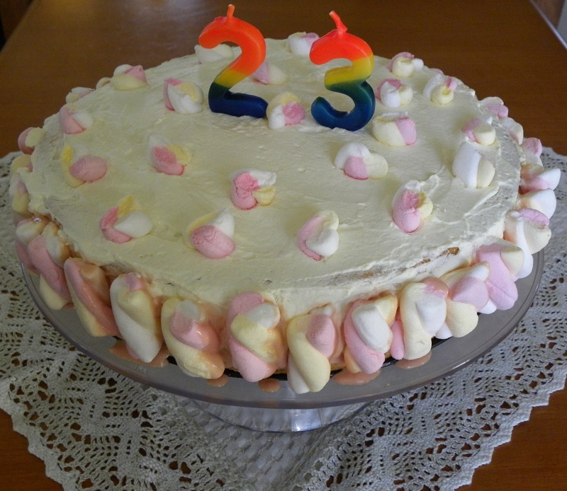 Marshmallow Cake for Elia image