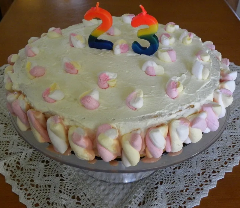 Marshmallow Cake for Elia image