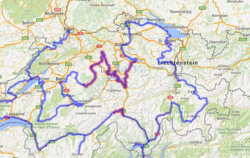map of lucerne