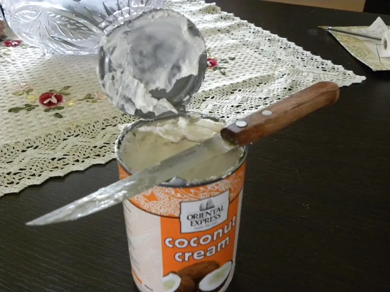 vegan coconut cream image