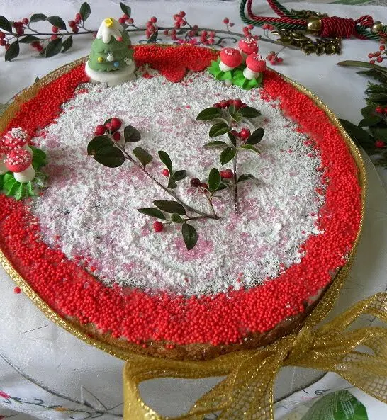 The Best Almond Vassilopita Cake