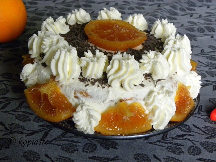 Orange Sponge Cake